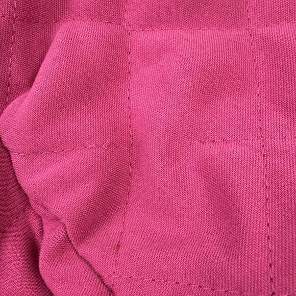 Briggs New York Women’s Quilted Snap Jacket Pink XL Lightweight Casual Coat - Picture 7 of 11